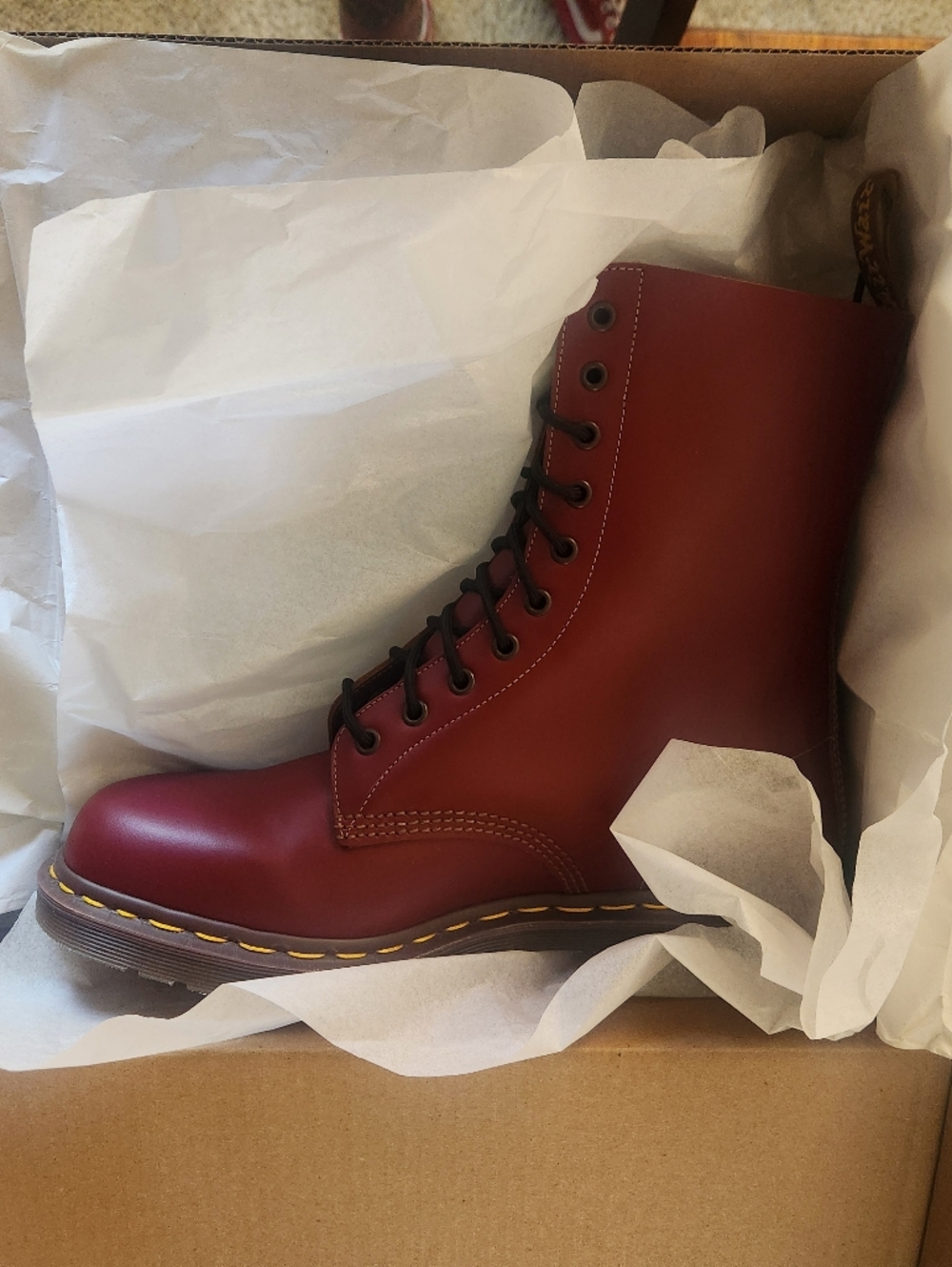 Made In England Doc Martens Boot - Picture 3 of 4